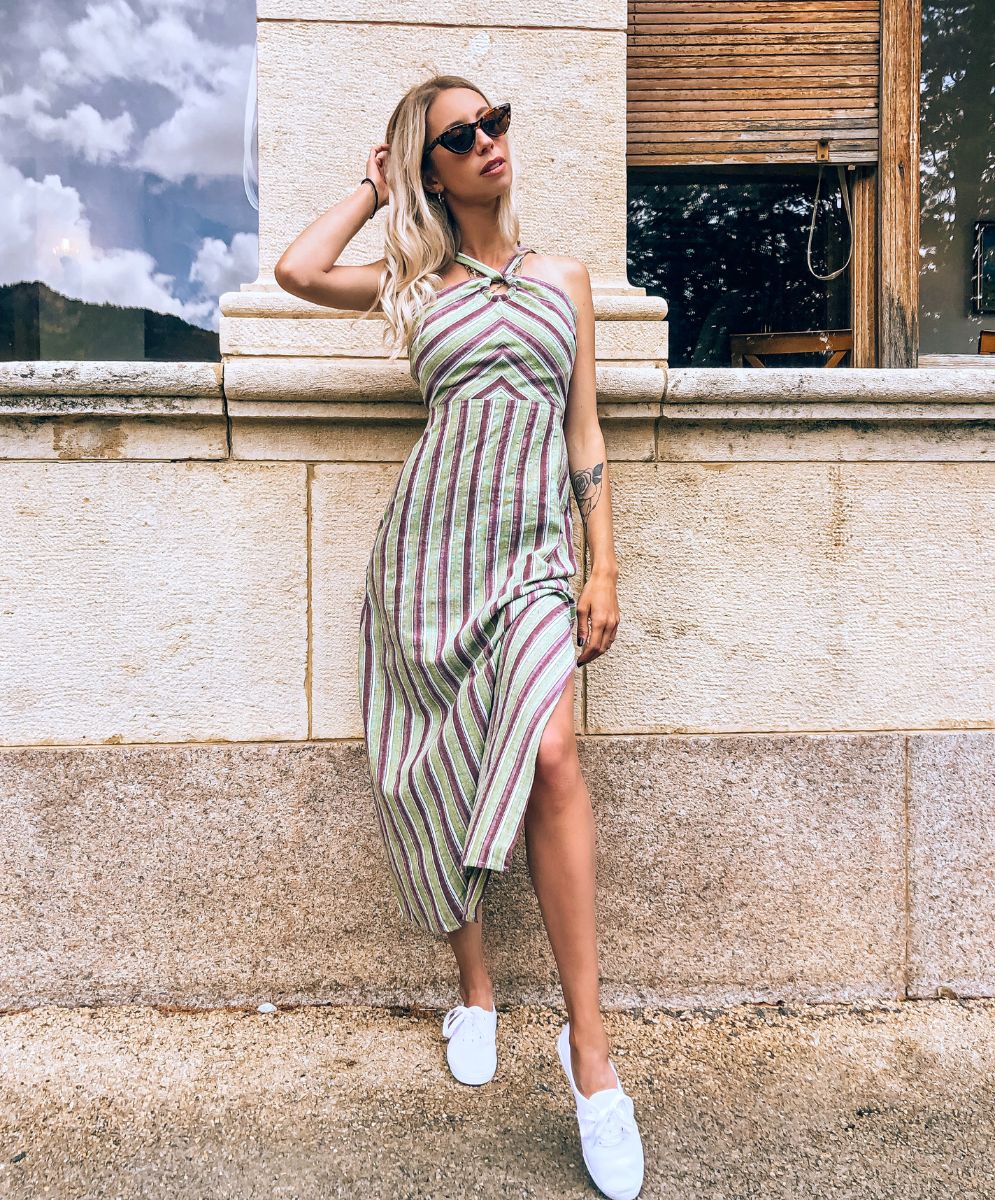 Robe en lin été